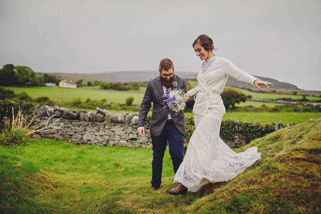 A Really Unique Alternative & Outdoor Non Traditional Irish Wedding